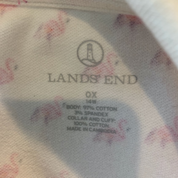 Lands' End Sleeveless Polo - Picture 5 of 9